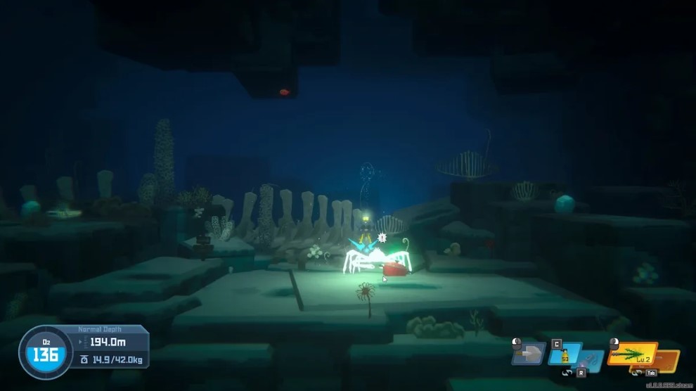 How to Find and Catch a Spider Crab in Dave the Diver?